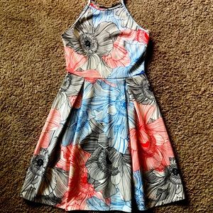 🌻 BRAND NEW 🌻 Floral Sketch Dress - Skater